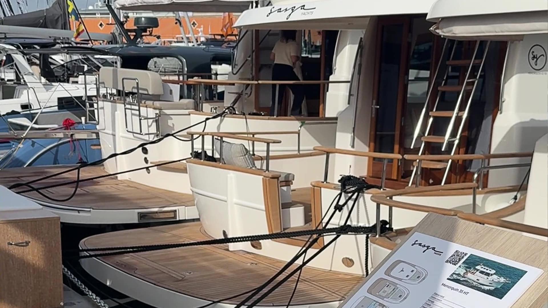 Sasga Boats at the PIBS 2026 exhibition.